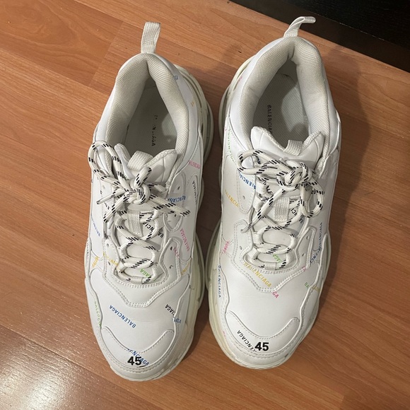 Balenciaga Trippe S Allover Logo size 45 - Picture 3 of 6